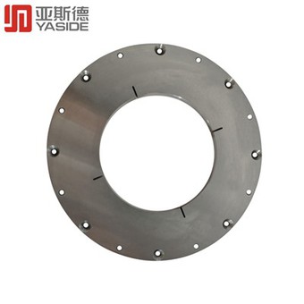 300KW jekleni deli pokrivne plošče z aksialnim zadnjim ležajem magnetnega vzmetenja